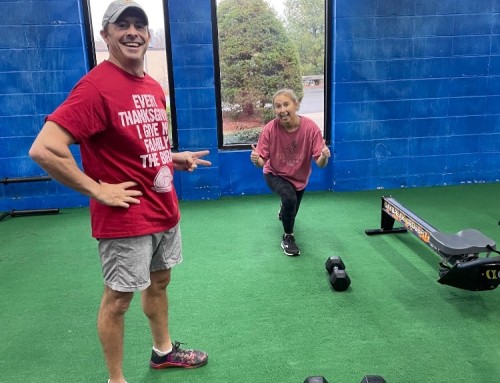 WOD – Fri, Feb 21 Lunge + Row