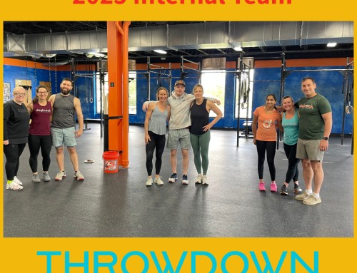 WOD – Sat, May 10 – Internal Throwdown (no class)