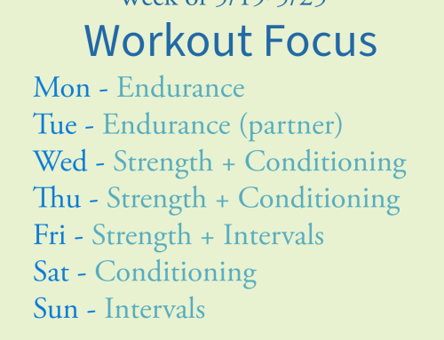 Workout Sneak Peek